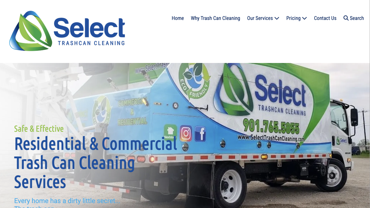 Select Trash Can Cleaning, Germantown, TN